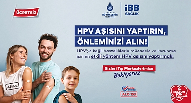İstanbul'da Ücretsiz HPV Aşısı Başlıyor