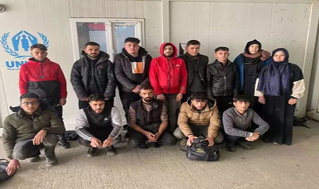 Edirne’de 19 kaçak göçmen ile 1 organizatör yakalandı