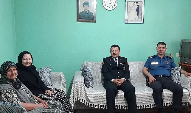 Çanakçıoğlu'ndan Şehit Ailelerine Bayram Ziyareti
