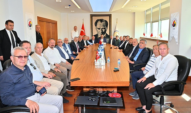 Çorlu Ticaret Borsası'na Taziye Ziyareti Gerçekleştirdi