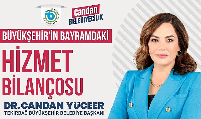Tekirdağ Büyükşehir Belediyesi Bayram Hizmetlerinde Üstün Başarı Gösterdi