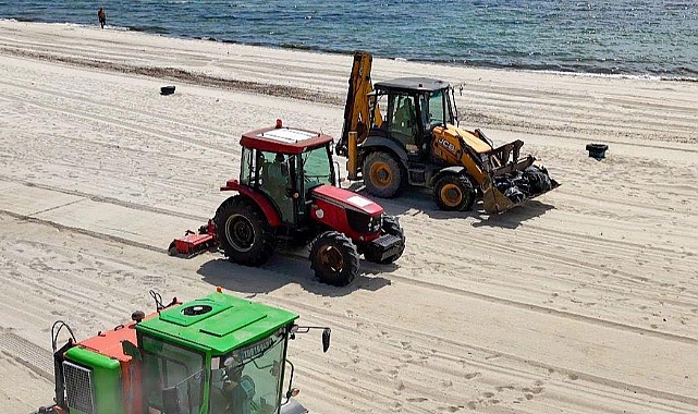 Tekirdağ Büyükşehir Belediyesi'den Sahil ve Plajlarda Temizlik Seferberliği