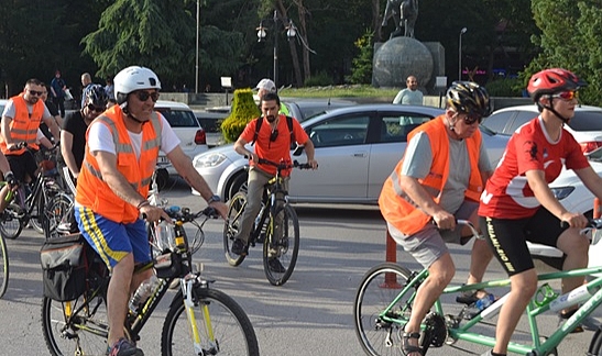 Çevre İçin Pedalladılar