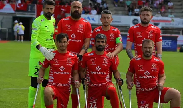 Türkiye Ampute Milli Takımı Avrupa Şampiyonu