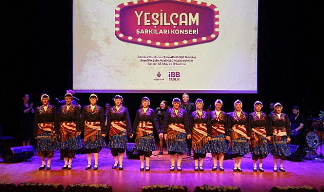"YEŞİLÇAM ŞARKILARI" KONSERİNDE NOSTALJİ RÜZGARI ESTİ