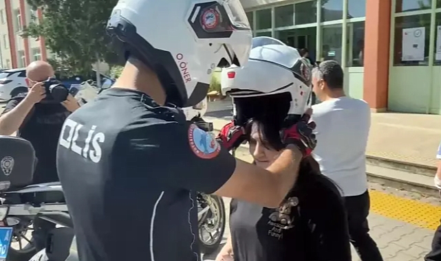 Yunus polisleri, öğrenciye unuttuğu belgeyi çıkarttırıp sınava yetiştirdi