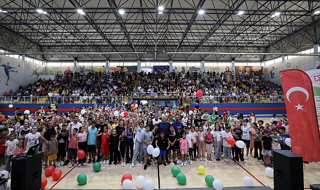 10’UNCU YAZ SPOR OKULUMUZDA EĞİTİMLER BAŞLIYOR