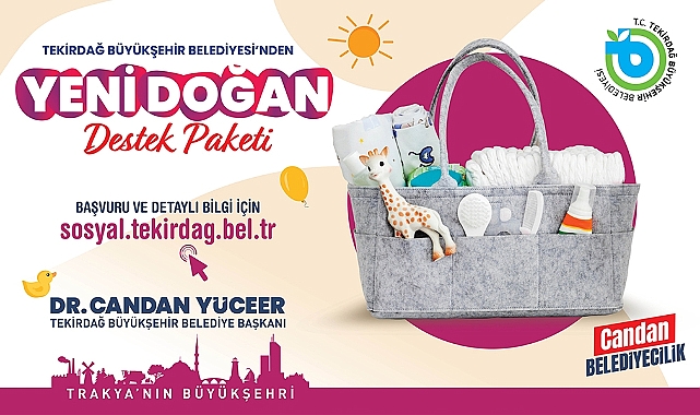 BÜYÜKŞEHİRDEN 'YENİDOĞAN DESTEK PAKETİ'