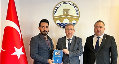 "CİNUÇEN TANRIKORUR ULUSLARARASI ARMAĞAN KİTABI" TRAKYA ÜNİVERSİTESİ YAYINLARINDAN ÇIKTI