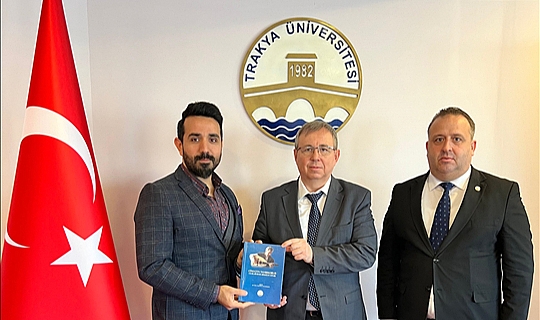 "CİNUÇEN TANRIKORUR ULUSLARARASI ARMAĞAN KİTABI" TRAKYA ÜNİVERSİTESİ YAYINLARINDAN ÇIKTI
