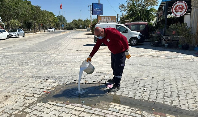 Keşan Belediyesi Sivrisinek Mücadelesi Hız Kesmeden Devam Ediyor
