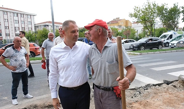 Kırklareli Belediyesi Altyapı ve Estetik Çalışmalarını İnceledi