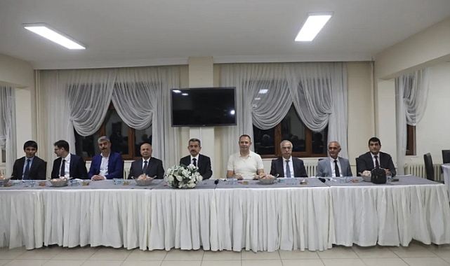 VEDA YEMEĞİ DÜZENLENDİ