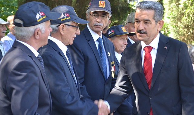 GAZİLERLE BİR ARAYA GELDİ