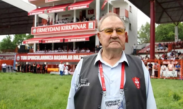 Kırkpınar'ın 60 yıllık başcazgırı Şükrü Kayabaş, 'er meydanı'na veda ediyor