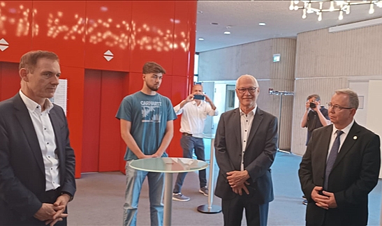 LÖRRACH BELEDİYE BAŞKANI JÖRG LUTZ'A ZİYARET