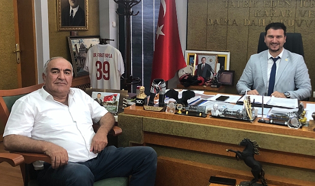 MURAT ZORTUL’DAN BAŞKAN YAYLA’YA ZİYARET