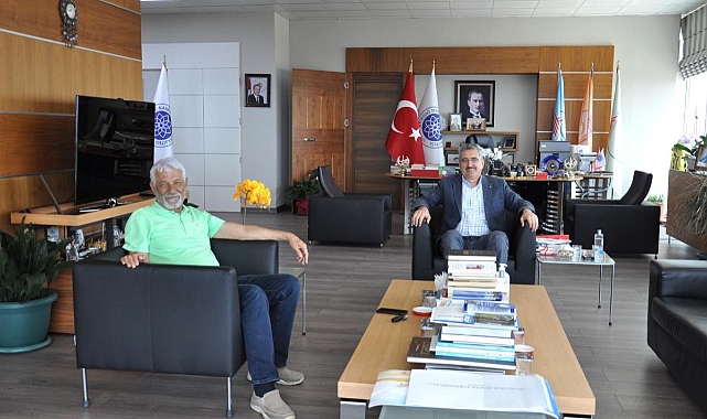REKTÖRÜMÜZE VEDA ZİYARETİ