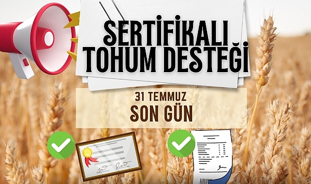 Sertifikalı Tohum Desteği