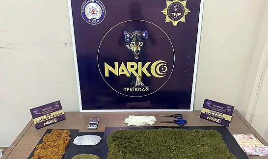 Tekirdağ'da uyuşturucu operasyonunda 4 tutuklama