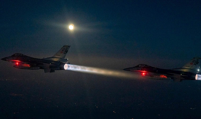 Türk Silahlı Kuvvetleri, Irak'ın Kuzeyinde Hava Harekatı Gerçekleştirdi