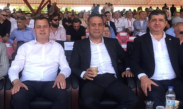VECDİ GÜNDOĞDU, 663. TARİHİ KIRKPINAR GÜREŞLERİNDE DESTEK VERDİ