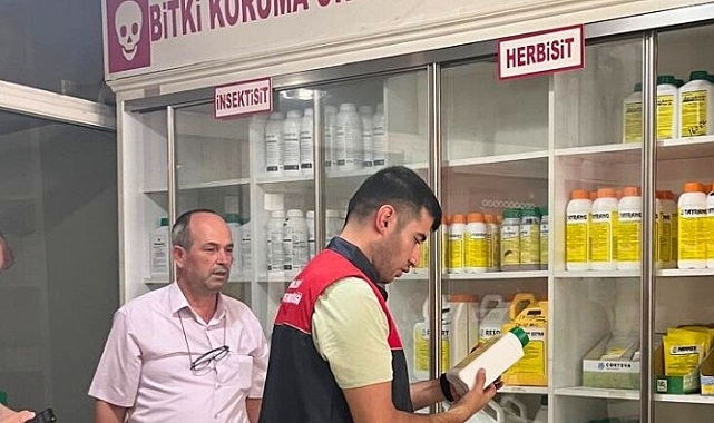Vize İlçesinde Bitki Koruma Ürünleri Bayi Denetimleri Yapıldı