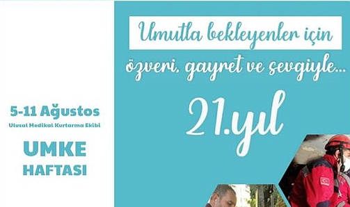 5-11 Ağustos UMKE Haftası: Türkiye'nin Acil Sağlık Hizmetlerine Vurgu