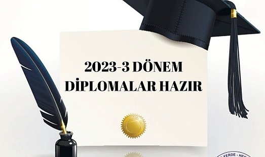 Açık Öğretim Lisesi Mezunlarının Diplomaları Hazır