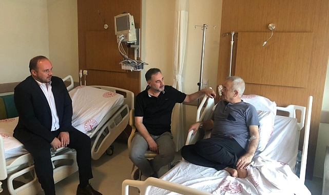 Ahmet Gökhan Sarıçam'dan Şaban Savaşan ve Serdar Kocabalta'ya Geçmiş Olsun Ziyareti