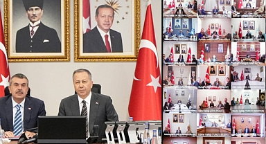 BAKAN TEKİN, YENİ EĞİTİM ÖĞRETİM YILI HAZIRLIKLARI KAPSAMINDA 81 İL VALİSİYLE BULUŞTU