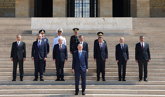 BAKAN TEKİN, YÜKSEK ASKERİ ŞURA TOPLANTISI'NA KATILDI