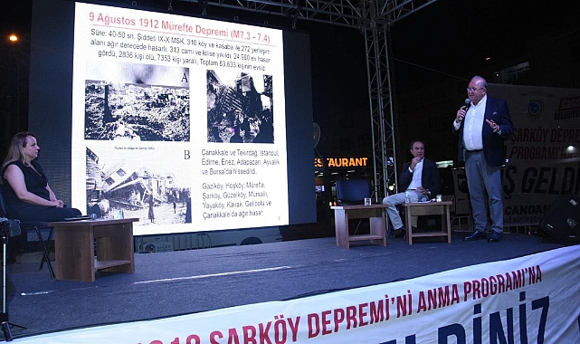 BÜYÜK MÜREFTE DEPREMİ'NİN YILDÖNÜMÜNDE "DİRENÇLİ KENT" PANELİ