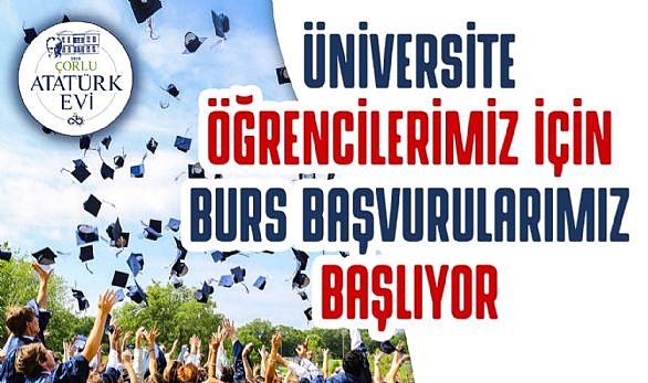 "Çorlu´nun Filizleri" Burs Başvuruları Başlıyor