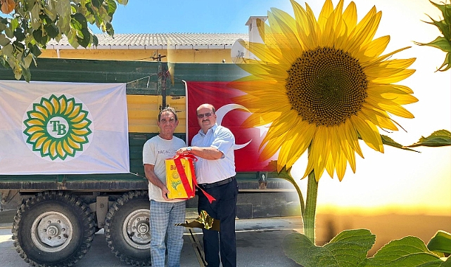 İlk Ayçiçeği Teslim Alındı