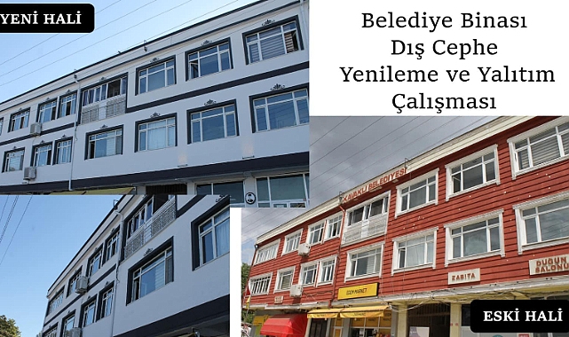 Kavaklı Belediye Binası Yenilendi: Enerji Tasarrufu Sağlanacak