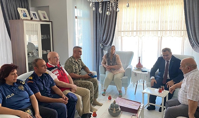 Kaymakam Balaban’ın İlk Ziyareti