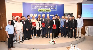 Keşan OSB’de 3 firma ile 500 milyon dolarlık yatırımın ‘Ön tahsis protokolü’ imzalandı