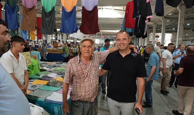 Kırklareli Belediye Başkanı Derya Bulut'tan Çarşamba Pazarı'na Ziyaret