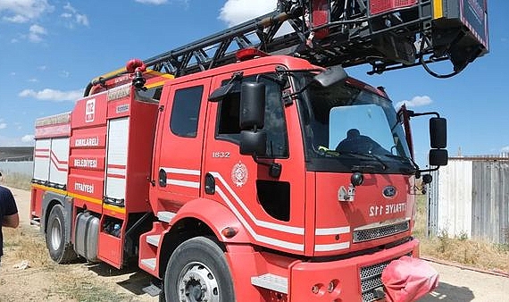 Kırklareli Hurdacılar Sitesinde Yangın