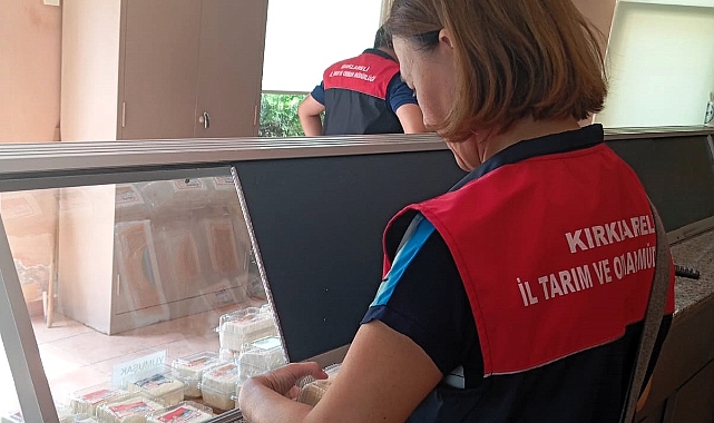 Kırklareli İl Tarım ve Orman Müdürlüğü'nden Gıda Denetimleri