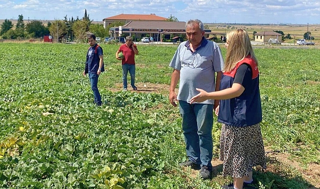  Kırklareli İl Tarım ve Orman Müdürlüğü'nden Vize Okçular Köyü'ne Kontrol Ziyareti