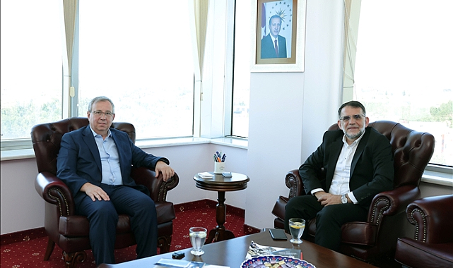 KUZEY MAKEDONYA CUMHURİYETİ MİLLETVEKİLİ SALİH MURAT’TAN REKTÖR PROF. DR. ERHAN TABAKOĞLU’NA ZİYARET