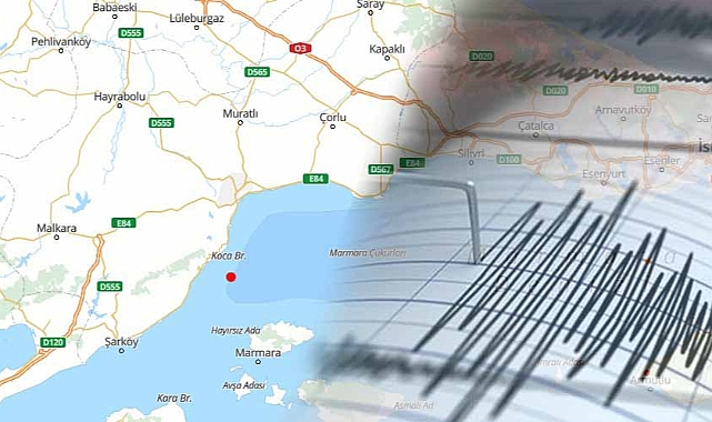 Marmara Denizi’nde Deprem Meydana Geldi