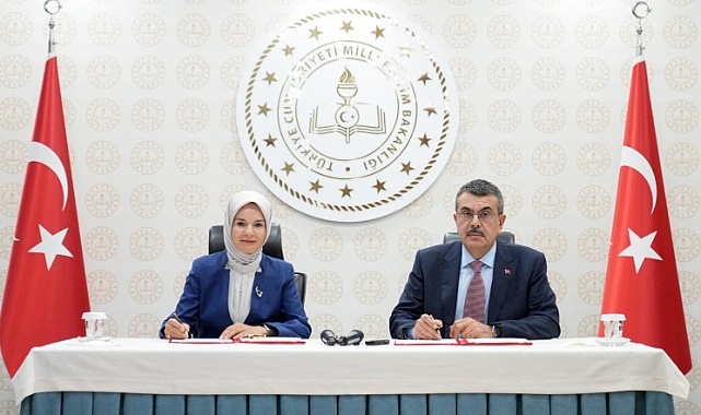 MİLLÎ EĞİTİM BAKANLIĞI İLE AİLE VE SOSYAL HİZMETLER BAKANLIĞI ARASINDA İŞ BİRLİĞİ PROTOKOLÜ