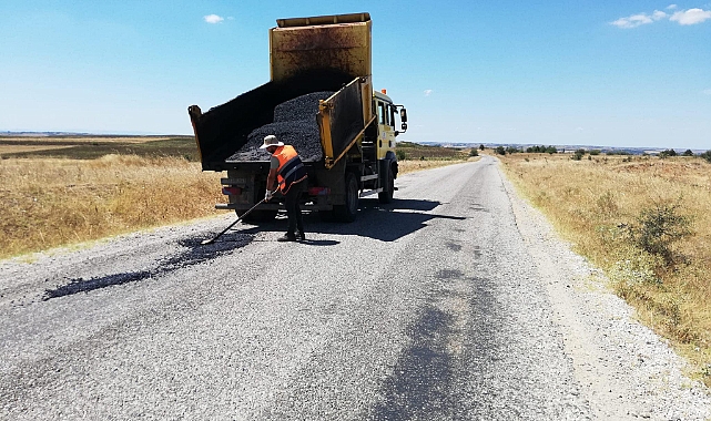 Pehlivanköy’de Panayır Hazırlıkları ve Yol Bakım Çalışmaları Devam Ediyor