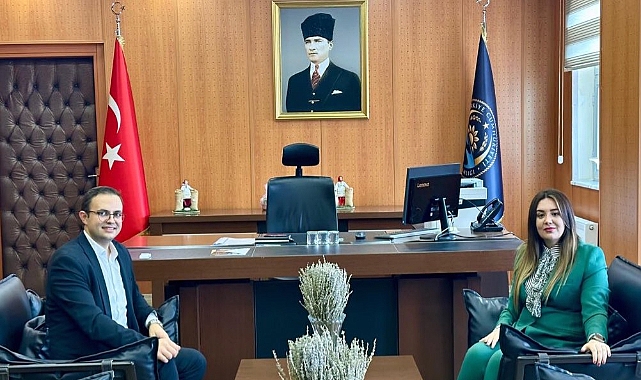 Pehlivanköy Kaymakamı Fatma Ballı’dan Meriç Kaymakamı Fuat Sözer’e Ziyaret