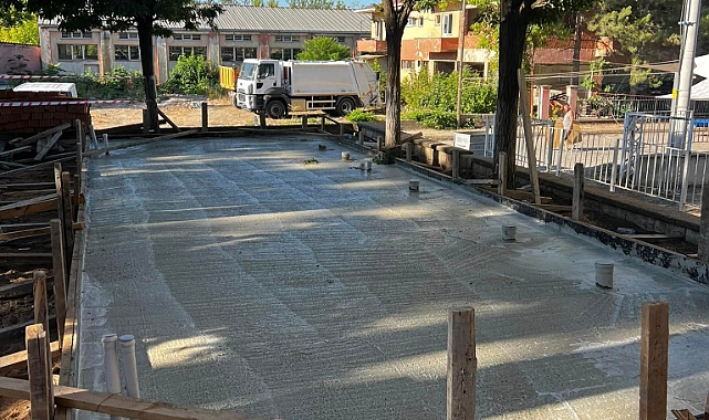 Pehlivanköy Mehmetçik Parkı’na Yeni Tuvaletler Yapılıyor
