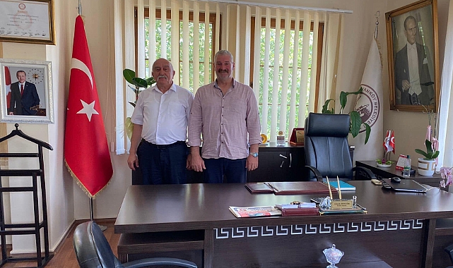 Saim Aksoy, Pehlivanköy Belediyesi'ni Ziyaret Etti