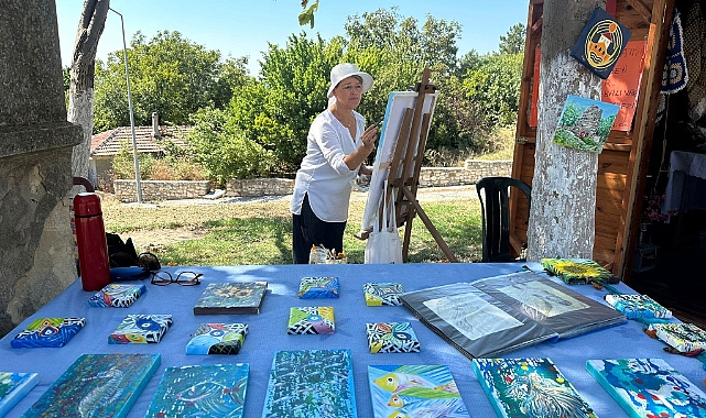 Sanat Dolu Günler: Zeynep Vardar'ın Kale Bölgesindeki Sergisi